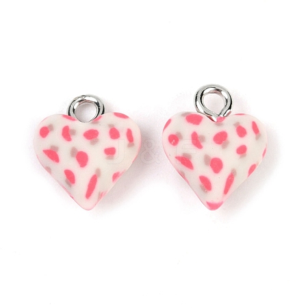 Handmade Polymer Clay Charms CLAY-G112-01G-1