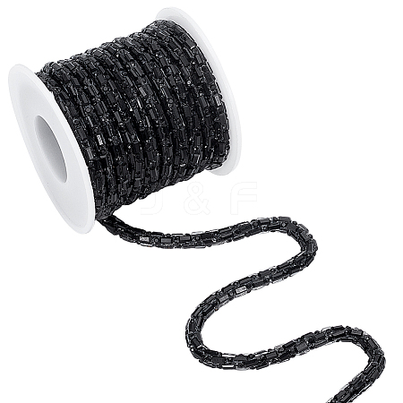 5 yards PVC & Glass Rope Soft Tube Rope String for Clothing Shoes Accessories FIND-BC0013-25B-1
