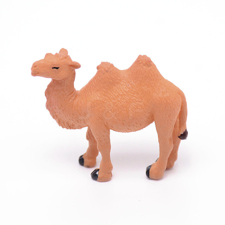 (Clearance Sale)Camel Shaped Plastic Home Ornaments DJEW-WH0015-08-1