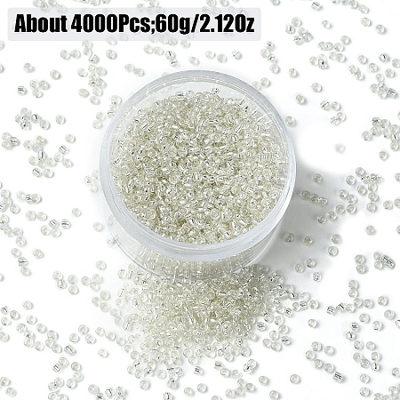 60G Glass Seed Beads SEED-YW0002-84G-1