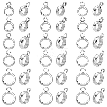 30Pcs 3 Styles 304 Stainless Steel Tube Bails STAS-LP0001-23-1