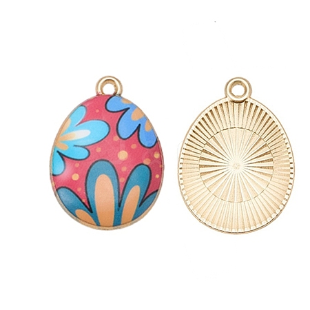 Printed Alloy Pendants ENAM-ZX002-38K-1
