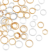 64Pcs 8 Style Brass Bead Frames KK-HY0003-01-1