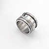 Retro Rotatable 304 Stainless Steel Finger Rings FS-WG84C22-42-1
