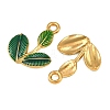 304 Stainless Steel with Green Enamel Pendants SA-CBAF5D5-16G-2