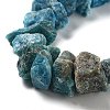 Raw Rough Natural Apatite Beads Strands G-P528-A15-01-3