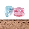 Luminous Opaque Acrylic European Beads OACR-N160-58-5