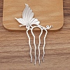 Alloy Hair Comb Findings PW-WG64051-01-1