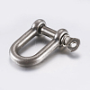 304 Stainless Steel D-Ring Anchor Shackle Clasps STAS-P182-20B-1