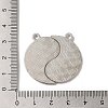 Alloy Enamel Split Pendants FIND-A038-40B-P-3