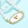 Brass Micro Pave Clear Cubic Zirconia Bracelets LS-BJEW-S158-04G-2