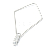 Non-Tarnish 316 Stainless Steel Earring Findings STAS-O149-03P-3