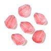 Transparent Spray Paint Glass Beads GLAA-Z011-05C-1