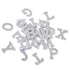 Alphabet Resin Rhinestone Patches DIY-TAC0005-45D-11