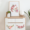 Floral PVC Waterproof Decorative Stickers DIY-WH0404-013-6