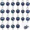 Natural Cultured Freshwater Pearl Potato Connector Charms PALLOY-SC00015-1