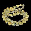 Electroplate Baking Paint Glass Beads Strands EGLA-K061-13A-AB03-3