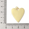Rack Plating Brass Pave Shell Pendants X-KK-C052-07G-3