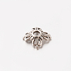 4-Petal Tibetan Style Alloy Bead Cap LS-TIBE-O004-35AS-LF-1
