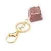 Natural and Synthetic Stone Keychain KEYC-JKC00300-4