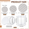 10Pcs Column Transparent PET Plastic Bead Containers DIY-NB0010-53-2