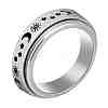 Titanium Steel Rotating Fidget Band Ring MATO-PW0001-059E-03-1