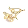Lotus & Ladybug Enamel Pins JEWB-B035-03G-4