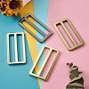 Zinc Alloy Buckles PALLOY-TA0002-18-12