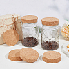 Wood Cork Stopper LS-AJEW-WH0473-09-5