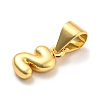 Brass Charms KK-Z027-14G-S-2