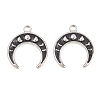 304 Stainless Steel Enamel Pendants STAS-K293-34P-03-1