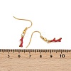 Ocean Series 304 Stainless Steel Enamel Dangle Earrings LS-EJEW-K017-01G-G-5