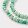 Natural Green Spot Jasper Bead Strand G-G680-40-3