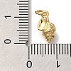 Rack Plating Brass Micro Pave Cubic Zirconia Charms KK-I720-55G-3