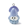 Marine Theme Opaque Resin Pendants RESI-P047-01A-P-1