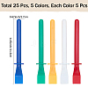 25Pcs PP Plastic Palette Knives FIND-CP0003-46-2