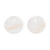 Natural Capiz Shell Disc Charms BSHE-T014-03-3