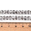 Electroplate Transparent Glass Beads Strands EGLA-N022-05B-C14-4