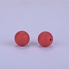 Round Silicone Focal Beads SI-JX0046A-94-5