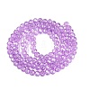 Baking Paint Glass Beads Strands EGLA-Q120-D-A03-2
