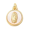 Brass Pendants KK-CBA0009-11G-C-1