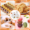 BENECREAT 20Pcs Square Cardboard Mini Cake Storage Boxes CON-BC0007-30-6