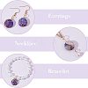 12Pcs 2 Style Natural Imperial Jasper Connector Charms FIND-FG0001-54-4