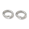 Tarnish Resistant 304 Stainless Steel Open Jump Rings X-STAS-E067-09-8mm-3
