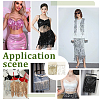 Polyester Fringe Lace Trim DIY-WH0671-008A-6