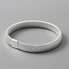 High Carbon Steel Stretch Arm Bracelets for Men LS-BJEW-WH0020-10S-2