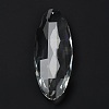 Transparent Glass Pendants GLAA-R223-04B-2