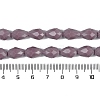 Opaque Solid Color Imitation Jade Beads Strands EGLA-N013-P8mm-D09-4