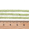 Natural Peridot Beads Strands G-B107-A06-01A-4