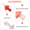 DICOSMETIC 9Pcs 9 Style Natural & Synthetic Gemstone Pendants G-DC0001-01-4